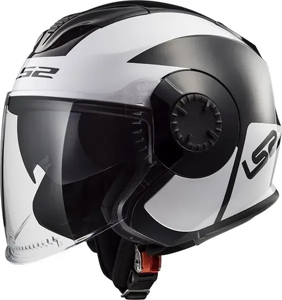 CASCO ABIERTO LS2 570 VERSO MOBILE BLACK WHI   S -