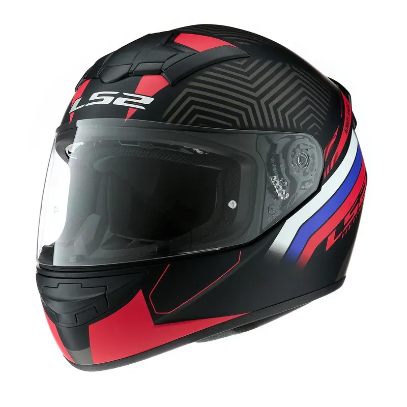 CASCO INTEGRAL LS2 FF352 MATT BLACK RED XL-LS21035