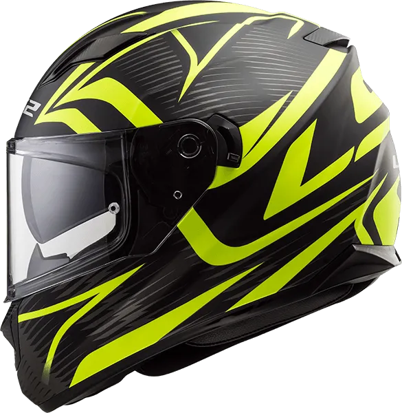 CASCO INTEGRAL LS2 320 EVO JINK MATT BLA-YELL  L -